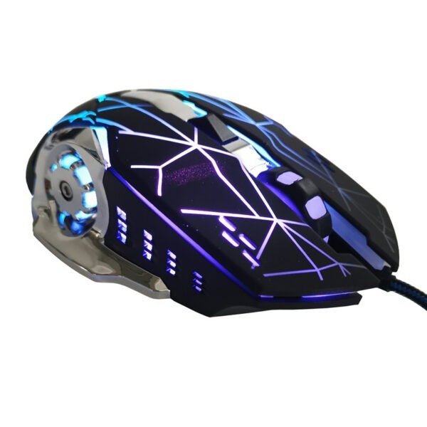 Wired Gaming Mouse 5500DPI 7-Color LED Backlight Optical Mouse Gamer USB 7 Buttons PC Gamer Computer Laptop Desktop Mice - Image 8