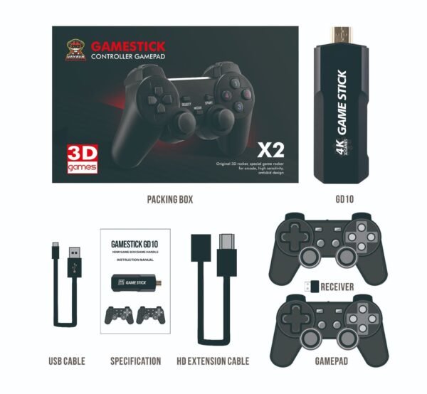 4K HD Two-player Gaming Console - Image 5