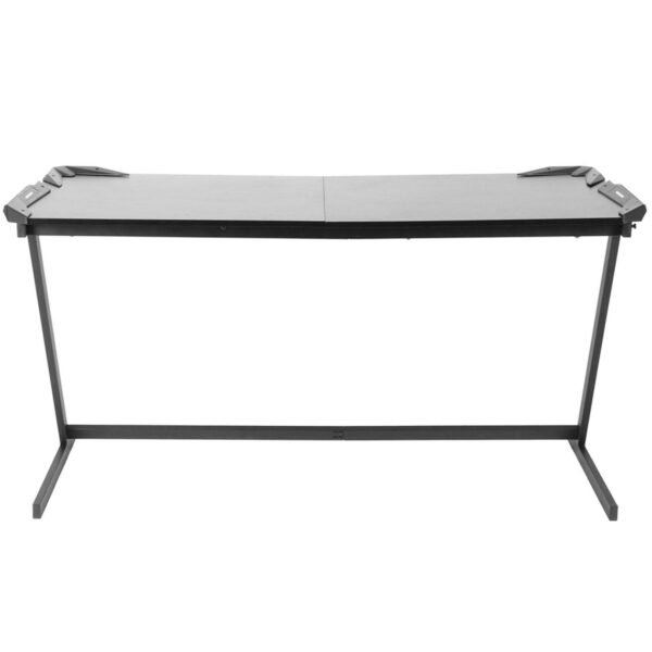 Z Shaped Large Computer Table PC Gaming Desk with RGB LED Light Home Furniture Gaming Supplies - Image 4