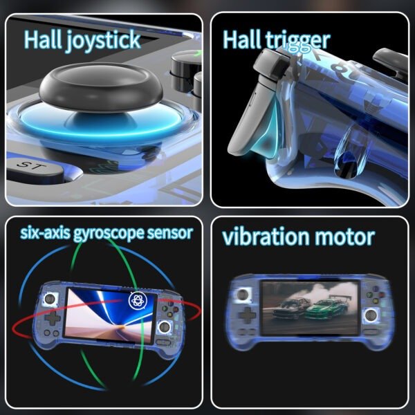Large Screen Hall Rocker Handle Handheld Gaming Anbernic RG556 - Image 3