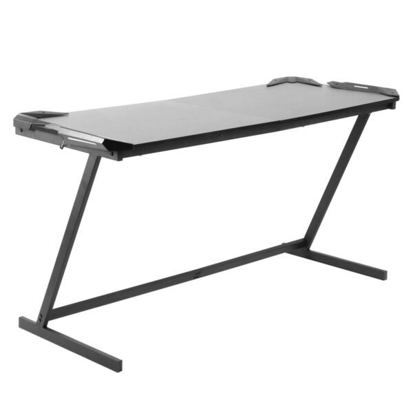 Z Shaped Large Computer Table PC Gaming Desk with RGB LED Light Home Furniture Gaming Supplies - Image 7