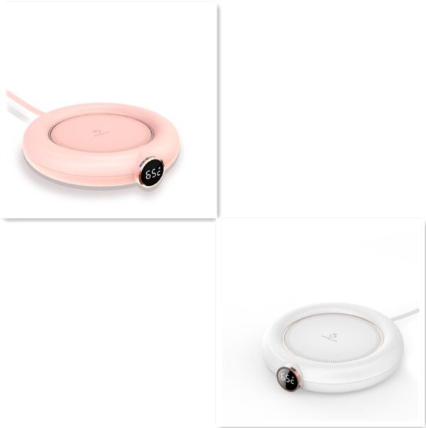 Cup Warmer Pad USB Charge Home Office 3 Temperatures Adjustable Heat Plate LED Display Electric Heater Mug Pad Winter Desktop Gadgets - Image 5