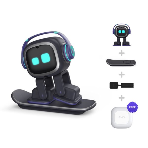 EMO the  AI Robot Desktop Voice Recognition Emotion Ai Communication Intelligent Children Accompany Interactive Electronic Pet - Image 3