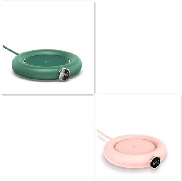 Cup Warmer Pad USB Charge Home Office 3 Temperatures Adjustable Heat Plate LED Display Electric Heater Mug Pad Winter Desktop Gadgets - Image 4