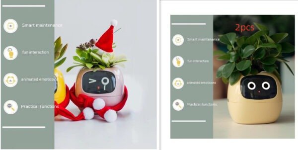 Ivy Smart Planter Endless Fun Over 49 Rich Expressions 7 Smart Sensors And AI Chips Make Raising Plants Easy And Fun - Image 4